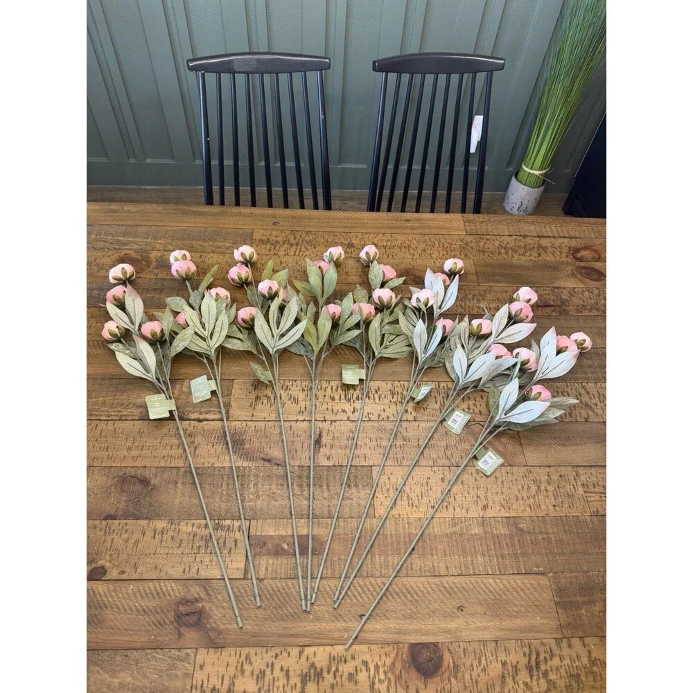 Set of 8 Viral Ashland Coral Peony Stems From Michael’s NEW 2026